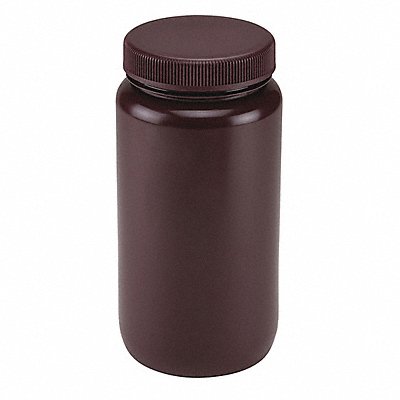 GLOBE SCIENTIFIC 7012000AM Bottle 245 mm H Amber 118 mm Dia