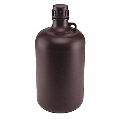 GLOBE SCIENTIFIC 7058000AM Bottle 415 mm H Amber 195 mm Dia