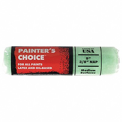WOOSTER R337 Paint Roller Cover 9 L 3/8 Nap Knit