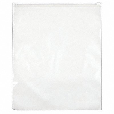GRAINGER 55NK50 Reclosable Poly Bag Slide Seal PK250