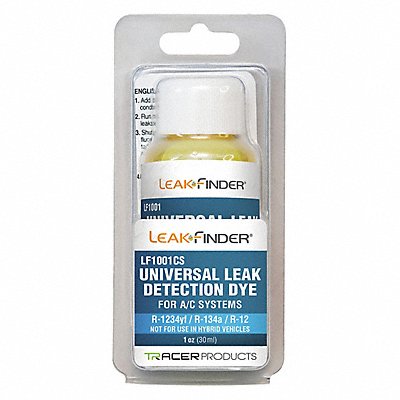 LEAKFINDER LF1001CS UV Leak Detection Dye 1 oz Size