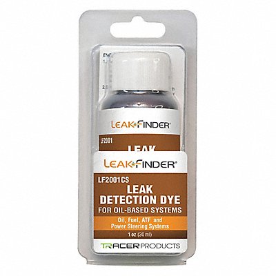 LEAKFINDER LF2001CS UV Leak Detection Dye 1 oz Size