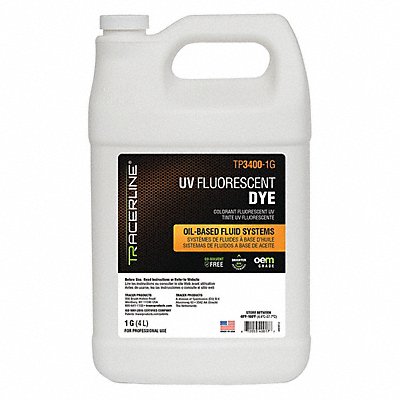 TRACERLINE TP34001G UV Leak Detection Dye 1 gal Size