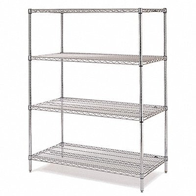 INSTOCK GRSS1860 Metal Shelving Cap 500 lb 18inx74inx60in