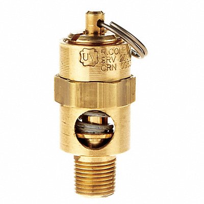 CONRADER 5008BCE250 Pressure Relief Valve Brass Ball