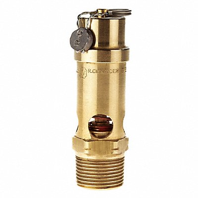 CONRADER 1302GCE100 Pressure Relief Valve Brass Ball