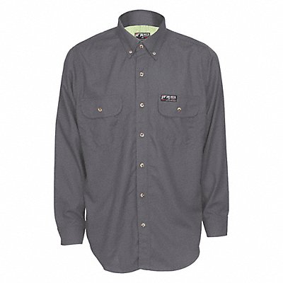 MCR SAFETY SBS1001MT K2360 Flame Resistant Collared Shirt M Size