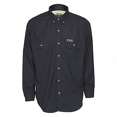 MCR SAFETY SBS1002M K2360 Flame Resistant Collared Shirt M Size