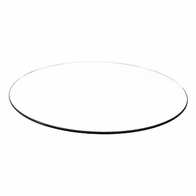 FLOORTEX FC124848RG Chair Mat Round 48 Clear 1/4 Thick