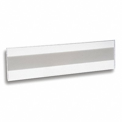 AIGNER INDEX L81 Label Holder Clear Matte Slide-In PK12