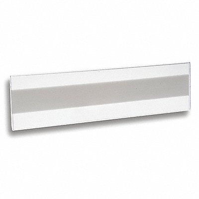 AIGNER INDEX R81 Label Holder Clear Matte Slide-In