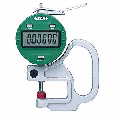 INSIZE 2871101 Digital Thickness Gauge Acc +/-0.0002 in
