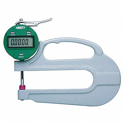 INSIZE 287210 Digital Thickness Gauge Acc +/-0.0008 in