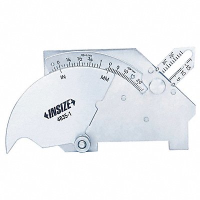 INSIZE 48351 Welding Gage Stainless Steel