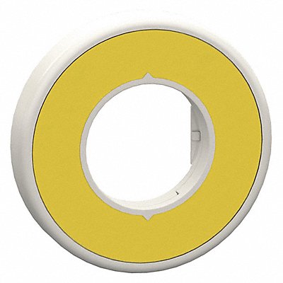 SCHNEIDER ELECTRIC ZBY9W2B101 Legend Ring Yellow/Yellow Round