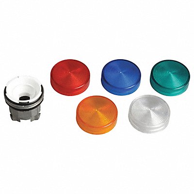 SCHNEIDER ELECTRIC ZB4BV003 PilotLightHead Bl Gn Or Rd Wh LED 22mm