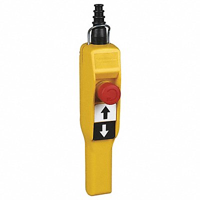SCHNEIDER ELECTRIC XACA2053 Pendant Control Station Dead End 3Buttn Blk/Rd/Wht