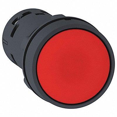 SCHNEIDER ELECTRIC XB7NA45 Flush Push Button Red Non Illuminated 22mm