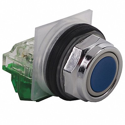 SCHNEIDER ELECTRIC 9001KR1LH5 Flush Push Button Operator Non Illuminated Blu 1NO