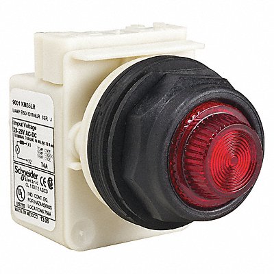 SCHNEIDER ELECTRIC 9001SKP8LRR31 Pilot Light Red 30mm LED