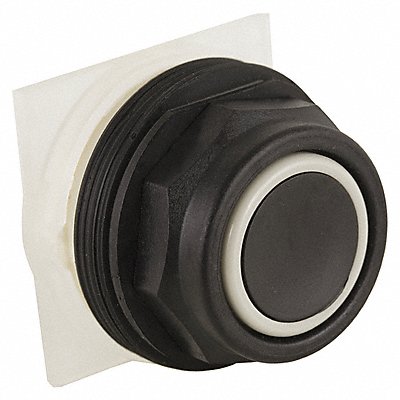 SCHNEIDER ELECTRIC 9001SKR1BH1 Flush Push Button Black Non Illuminated 30mm