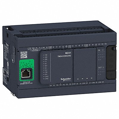 SCHNEIDER ELECTRIC TM241CE24R Logic Controller 100 to 240VAC