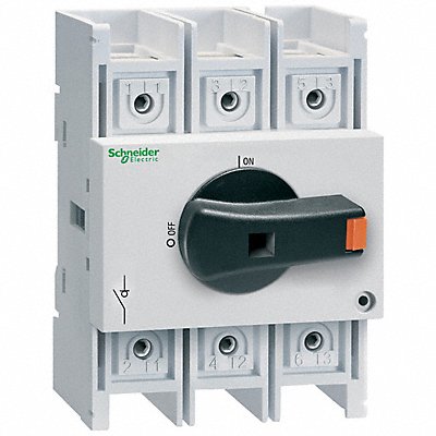 SCHNEIDER VLS3P125R2 Disconnect Switch 125 A 480V AC Grey
