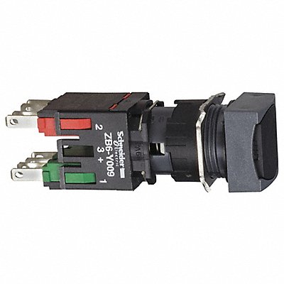 SCHNEIDER ELECTRIC XB6CA25B Flush Push Button Operator NonIlluminated Blk 1NO/1NC