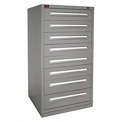 LYON DDM6830301014IL K3763 Modular Drawer Cabinet 59.25 x30 x28 DvGry 8Drwr