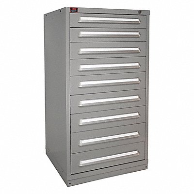LYON DDM6830301011IL K3766 Modular Drawer Cabinet 59.25 x30 x28 DvGry 9Drwr