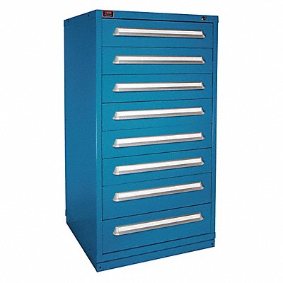 LYON X6M6830301014IL K3763 Modular Drawer Cabinet 59.25 x30 x28 Blue 8Drwr