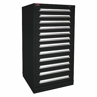 LYON KKM6830301005IL K3772 Modular Drawer Cabinet 59.25 x30 x28 Black 12Drwr