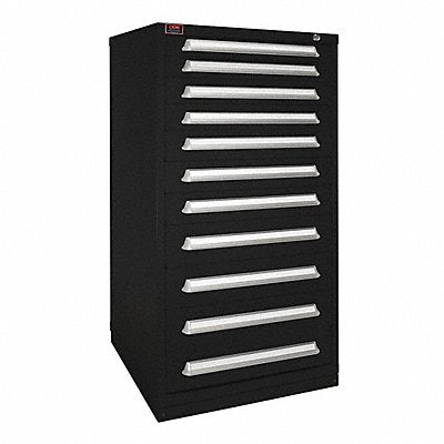 LYON KKM683030000FIL K3771 Modular Drawer Cabinet 59.25 x30 x28 Black 11Drwr