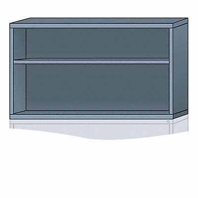 LYON DDN35603010500N K3816 Modular Shelf Cabinet 31 x60 x28 1/4 DvGry 2Shlv