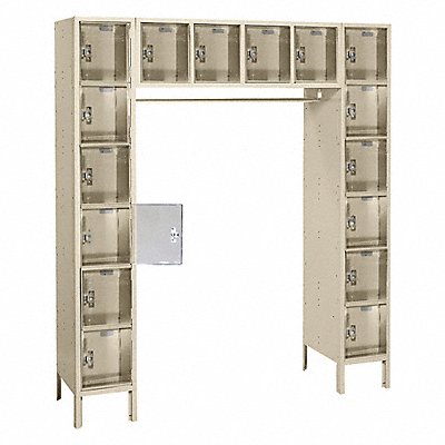 LYON PP5990PC Bx Locker 6x4Locker Beige 78 x69 x18 Unassembled