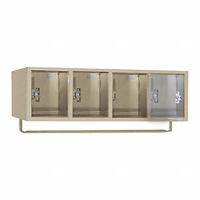LYON PP5991CRPCSU Bx Locker 1x4Locker Beige 78 x45 x18 Assm