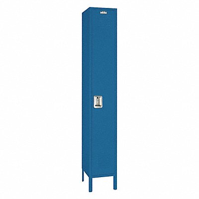 LYON X6C5092 Locker 1x1Locker Mrn Bl 78 x18 x18 Unassembled