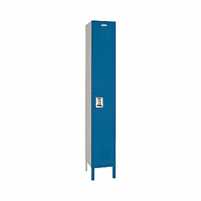 LYON X6C5112 Locker 1x1Locker Mrn Bl 78 x12 x12 Unassembled