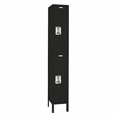LYON KKC5242SU Locker 2x1Locker Black 66 x12 x12 Assm