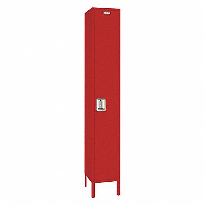 LYON YFC5062SU Wardrobe Locker 1x1Locker Red 78 x15 x18 Assm