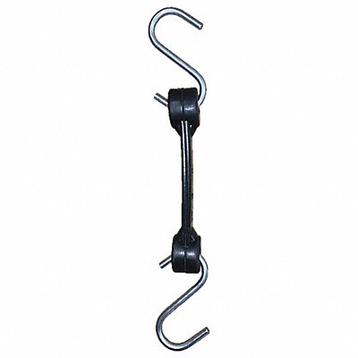 GRAINGER 635765865 S-Hook 3/4 W Black