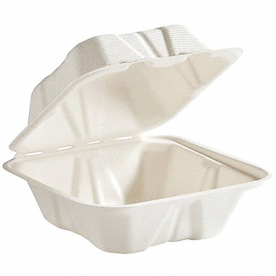ABILITY ONE 7350020000000 Disp Carry-Out Ctnr 3 in W WH PK400