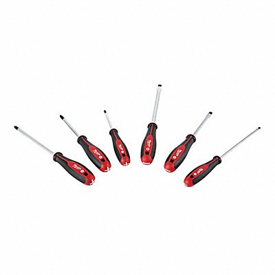MILWAUKEE 48222706 Tthr Rdy Mag Tip ScrwdrvrSt NmPcs6