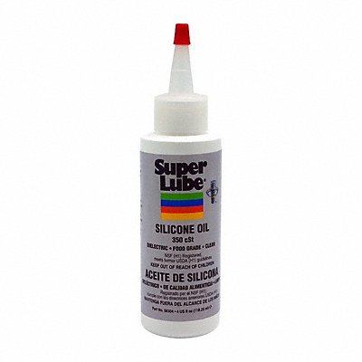 SUPER LUBE 56304 Hydraulic Oil Silicone Base 4 oz
