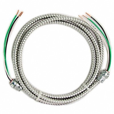 SOUTHWIRE 56482501 Metal Clad Whip MC 12AWG SnapIn 15ft