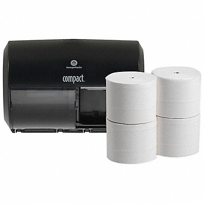 GEORGIA-PACIFIC 5679500 Toilet Paper Disp (2)Rolls Plastic 5679500