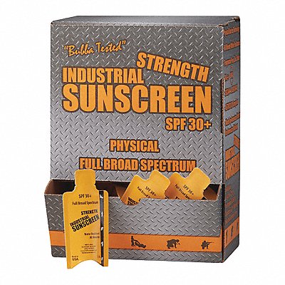 INDUSTRIAL SUNSCREEN ICSSP30FF50 Industrial Sunscreen PK50