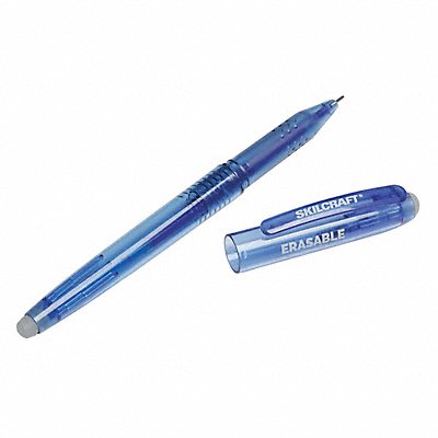 56CL29 ABILITY ONE 7520020000000 Gel Pens Plastic Barrel Blue Ink PK12