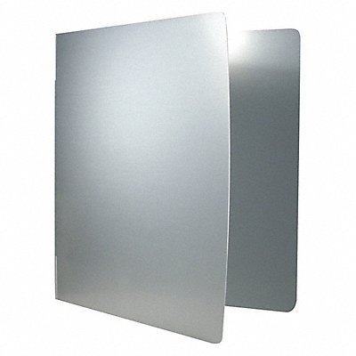 GRAINGER 604 Binder 3-Ring Round Ring Silver