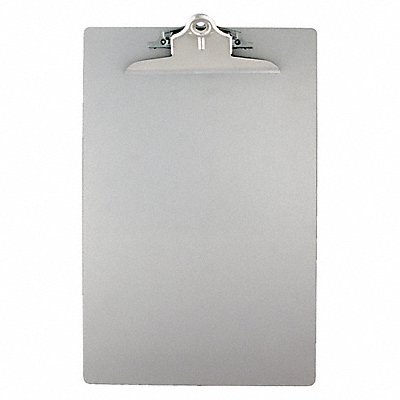 GRAINGER 22519 Clipboard Legal File Size Silver